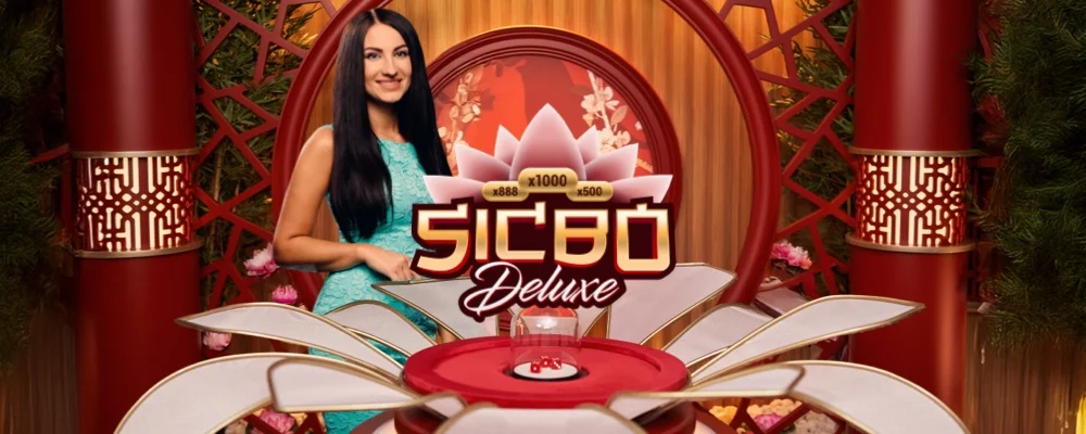 double bet Sic Bo Deluxe ao Vivo
